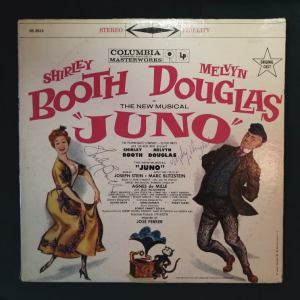 Juno(Blitz stein) autograph by Booth &Douglas lp