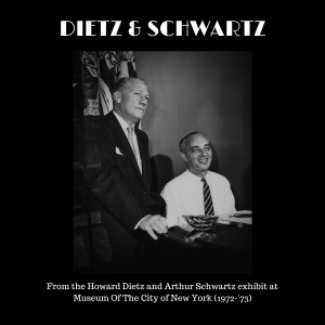 Songs of Dietz and Schwartz CDR