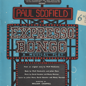 Expresso Bongo Playbill - Saville Theatre