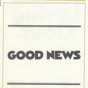 Good News Playbill - Shubert Theatre Boston World Premier