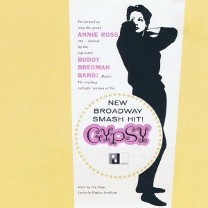 Gypsy (Stein-Sondheim) with Annie Ross, Buddy Bregman Band AND Heidi’s Song (Cahn-Lane) Lorne Greene, Sammy Davis Jr., and Margery Gray CDR