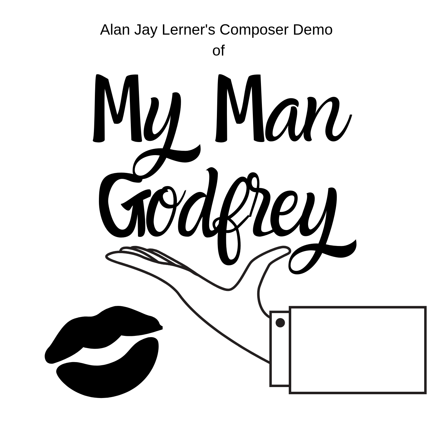 My Man Godfrey Demo by Alan Jay Lerner and Gerard Kenny on CDR – Footlight