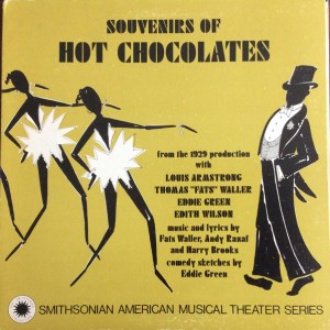 Souvenirs of Hot Chocolates (Waller-Razaf) period recordings CDR