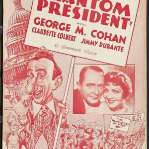Phantom President (Rodgers & Hart) soundtrack DVDR George M Cohan