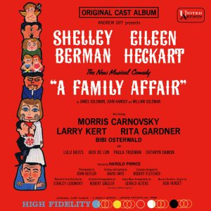 Family Affair (Kander-Goldman) CDR  Larry Kert, Rita Gardner,  Shelley Berman