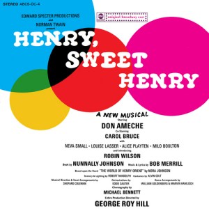 Henry Sweet Henry 1967 Broadway Cast CDR Bob Merrill