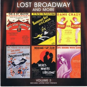 Lost Broadway and More, Vol. 3