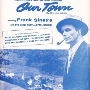 Our Town(Cahn-Van Hausen) dvdr Sinatra Newman