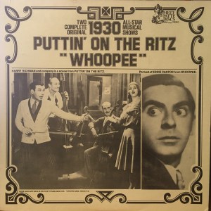 Whoopee& putting on Ritz & Whoop-Up jazz by Dick Hyman cdr