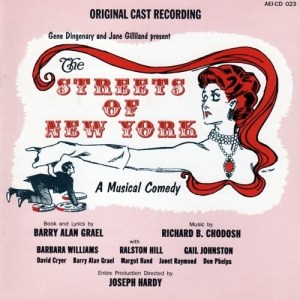 Streets of New York (1964) Off-Broadway Cast